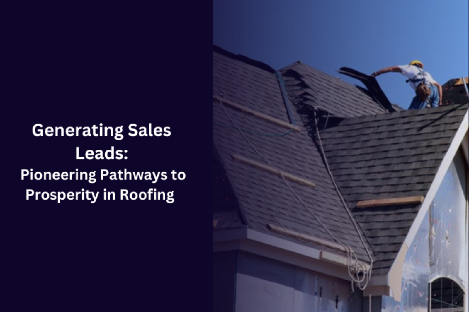 Generating Sales Leads: Pioneering Pathways to Prosperity in Roofing