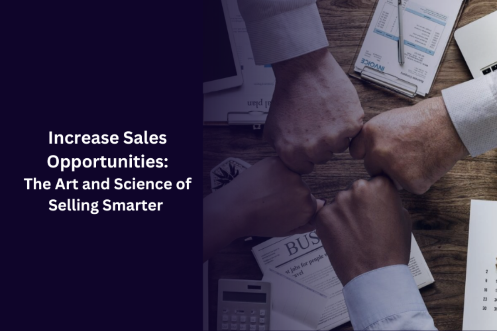 Increase Sales Opportunities: The Art and Science of Selling Smarter